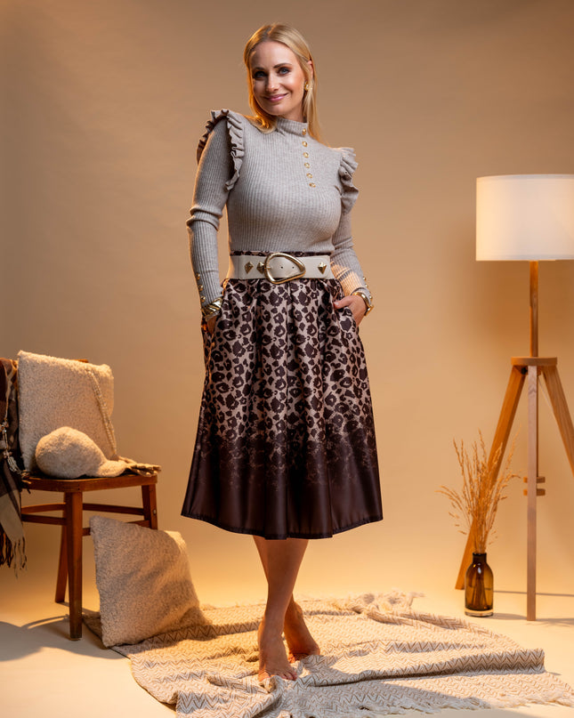 Midi krilo z vzorcem