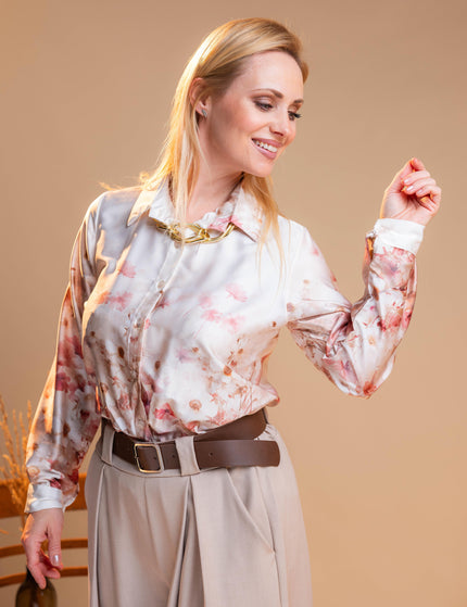 Cvetlična roza srajca