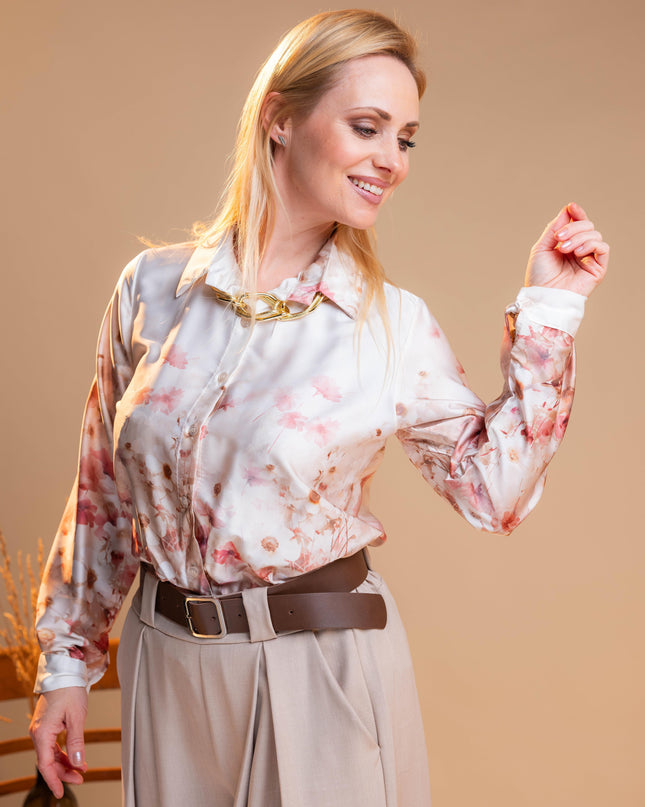 Cvetlična roza srajca