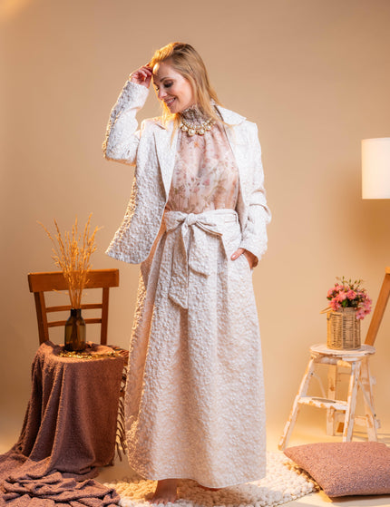 Modno krilo s cvetličnim vzorcem