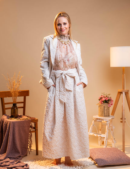 Modno krilo s cvetličnim vzorcem