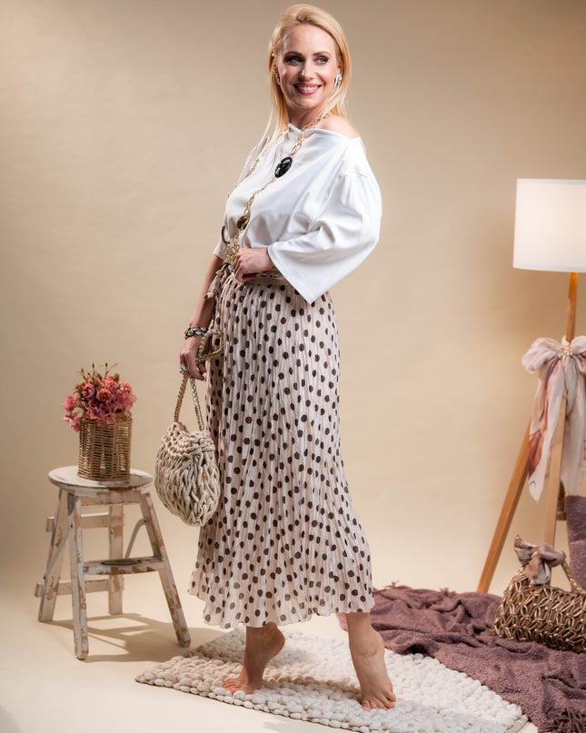 Pikasto plisirano krilo